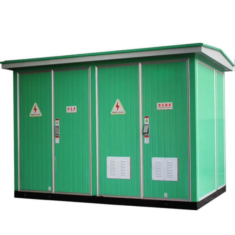 Intelligent prefabricerad utomhusbox-typ transformatorstation Intelligent prefabricerad utomhusbox-typ transformatorstation
