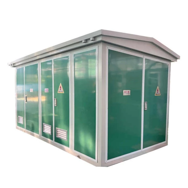 Intelligent prefabricerad utomhusbox-typ transformatorstation
