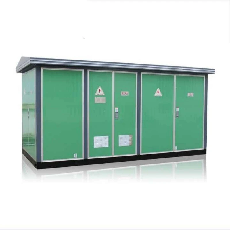 Prefabricerad kompakt transformatorstation av europeisk typ